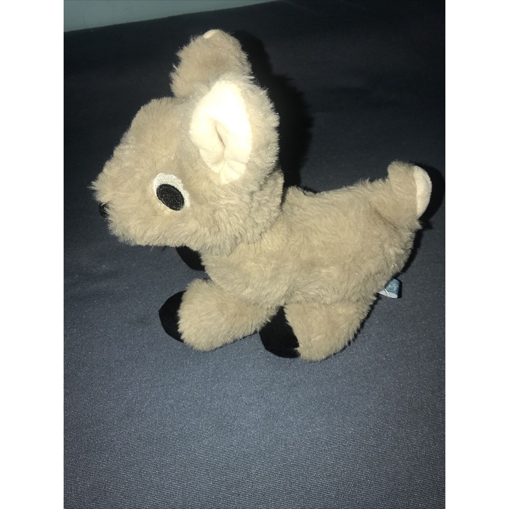 Manhattan Cute Soft Reindeer Deer Fawn Plush Stuffed Animal Toy Bean Bag Feet 8"